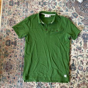 Fjallraven Men's Green Polo Large